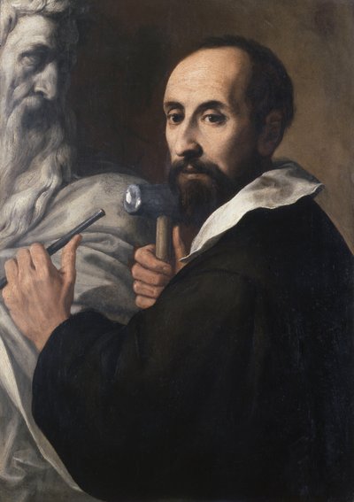 Kuvanveistäjän muotokuva, n. 1625 (öljy kankaalle) tekijältä Daniele Crespi
