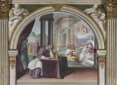 Pyhän Hughin uni, 1629 tekijältä Daniele Crespi