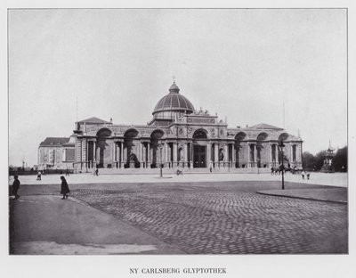 Kjøbenhavn / Kööpenhamina: Uusi Carlsberg Glyptotek (b/w kuva) tekijältä Danish Photographer