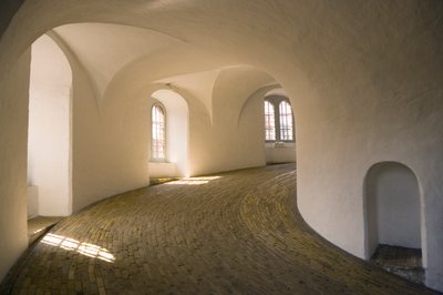 Pyöreän tornin sisustus, valmistunut 1643 tekijältä Danish School