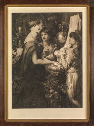 Kaunis Käsi tekijältä Dante Gabriel (after) Rossetti