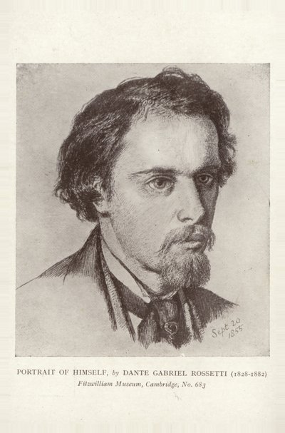 Dante Gabriel Rossetti, englantilainen taidemaalari, kuvittaja ja runoilija tekijältä Dante Gabriel Charles Rossetti