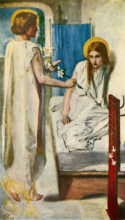 Katso Herran piika, 1849-1850, c1912 tekijältä Dante Gabriel Charles Rossetti