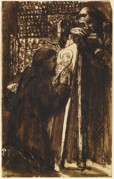 Angelico Paintingilta tekijältä Dante Gabriel Charles Rossetti