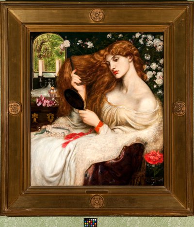 Lady Lilith tekijältä Dante Gabriel Charles Rossetti