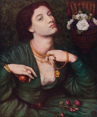 Monna Pomona, 1864 tekijältä Dante Gabriel Charles Rossetti