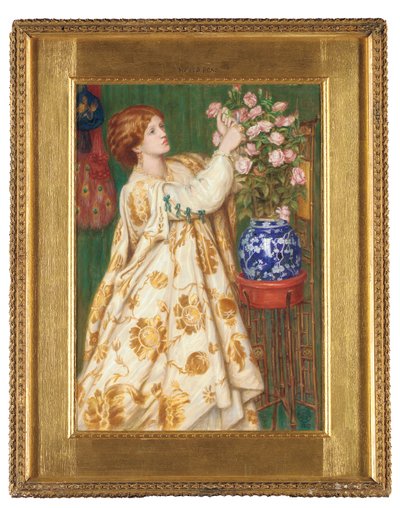 Monna Rosa, 1867 tekijältä Dante Gabriel Charles Rossetti