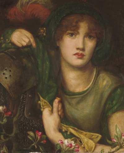 Huonekalut ja erilaiset esineet 1100- ja 1300-luvuilta tekijältä Dante Gabriel Charles Rossetti