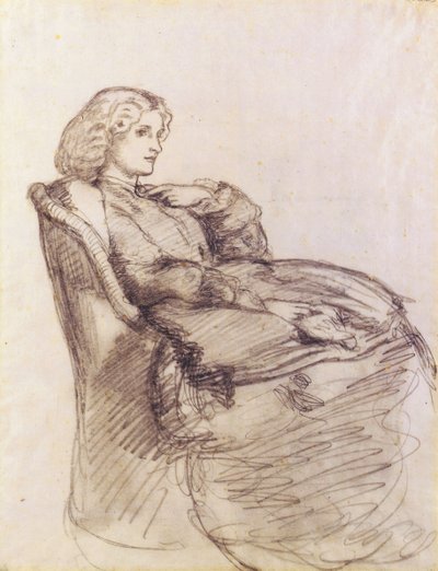 Annie Millerin muotokuva tekijältä Dante Gabriel Charles Rossetti