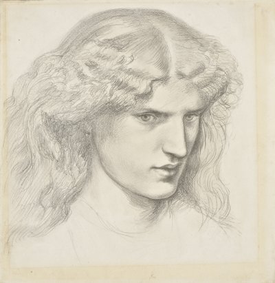 Annie Millerin muotokuva, 1860-luku tekijältä Dante Gabriel Charles Rossetti