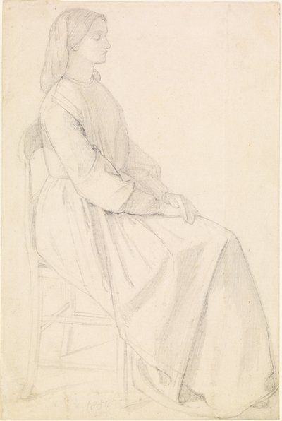 Elizabeth Siddalin muotokuva tekijältä Dante Gabriel Charles Rossetti