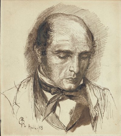 Henry Polidorin muotokuva, 1953 tekijältä Dante Gabriel Charles Rossetti