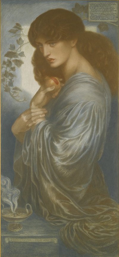 Proserpiini tekijältä Dante Gabriel Charles Rossetti