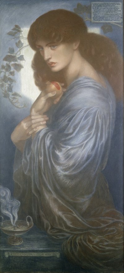 Proserpiini tekijältä Dante Gabriel Charles Rossetti