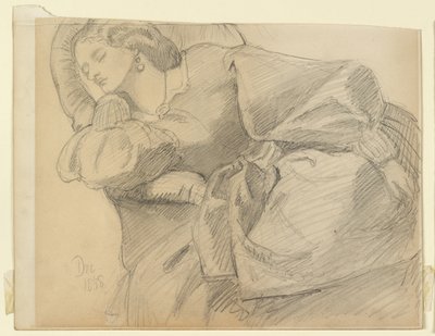 Ruth Herbert unessa tekijältä Dante Gabriel Charles Rossetti