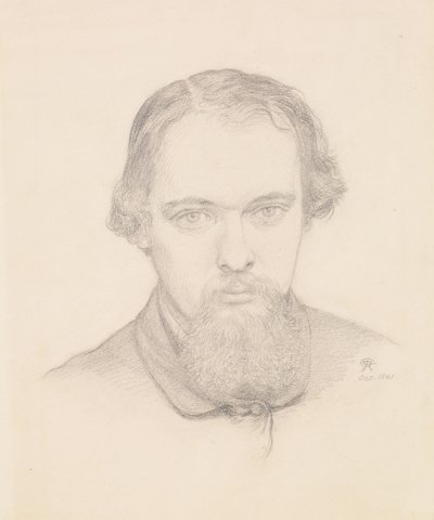 Omakuva tekijältä Dante Gabriel Charles Rossetti