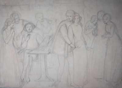 Tutkimus Benedickille ja Beatricelle tekijältä Dante Gabriel Charles Rossetti