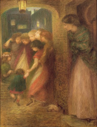 Huonekalut ja erilaiset esineet 1100- ja 1300-luvuilta tekijältä Dante Gabriel Charles Rossetti