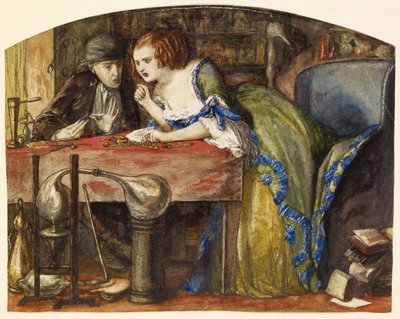 Laboratorio tekijältä Dante Gabriel Charles Rossetti