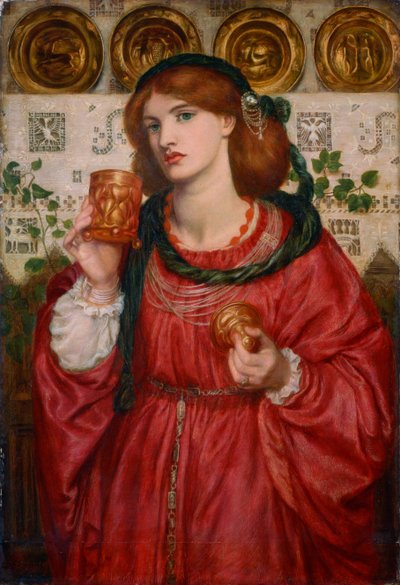 Loving Cup, 1867 tekijältä Dante Gabriel Charles Rossetti