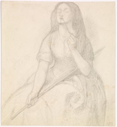 Tibullusin paluu Delian luo - Tutkimus Delian hahmoa varten tekijältä Dante Gabriel Charles Rossetti