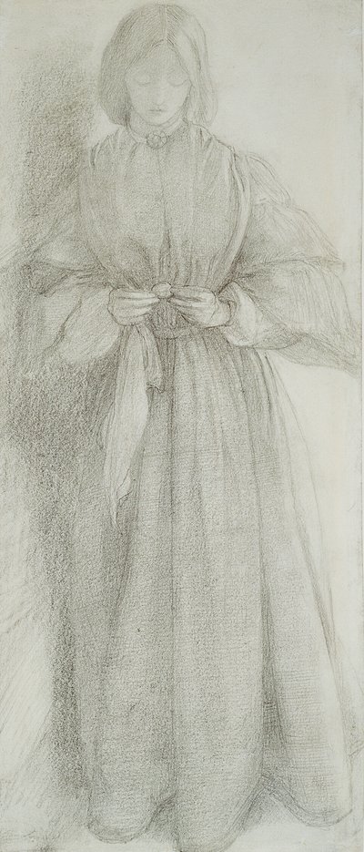 Elizabeth Siddal (rouva Dante Gabriel Rossetti) tekijältä Dante Gabriel Rossetti