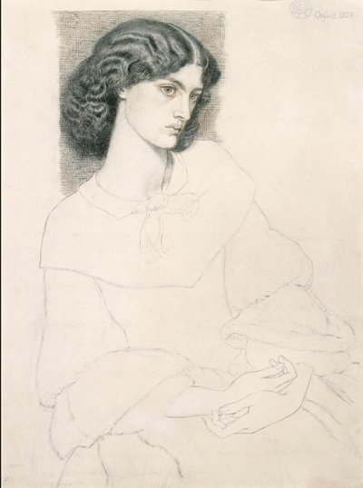 Jane Burden (1840-1914) tekijältä Dante Gabriel Rossetti