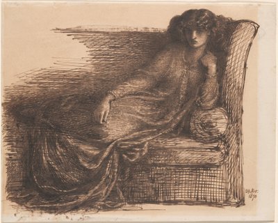 Jane Morris tekijältä Dante Gabriel Rossetti