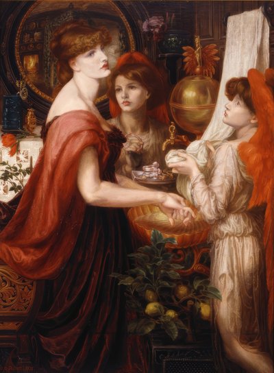 Kaunis käsi tekijältä Dante Gabriel Rossetti