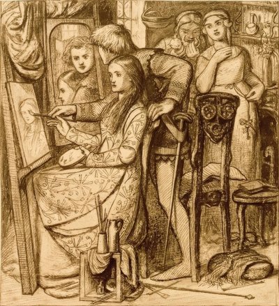 Rakkauden peili tekijältä Dante Gabriel Charles Rossetti