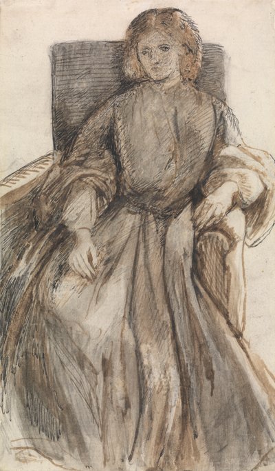 Neiti Elizabeth Siddal tekijältä Dante Gabriel Rossetti