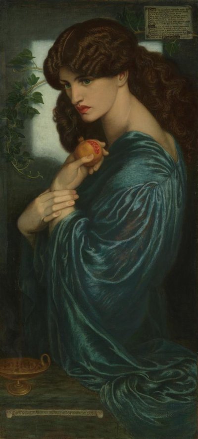 Proserpine tekijältä Dante Gabriel Rossetti
