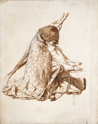 Pyhä Cecilia, 1850-luku tekijältä Dante Gabriel Rossetti
