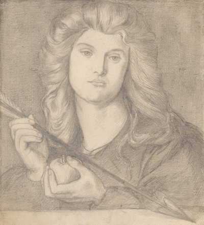 Tutkimus "Venus Verticordia" tekijältä Dante Gabriel Rossetti
