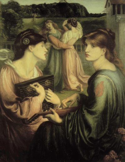 Bower Meadow tekijältä Dante Gabriel Charles Rossetti