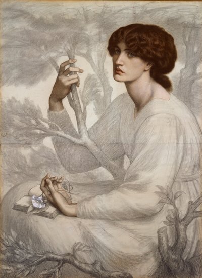 Päivän unelma, 1800-luvun loppu tekijältä Dante Gabriel Rossetti