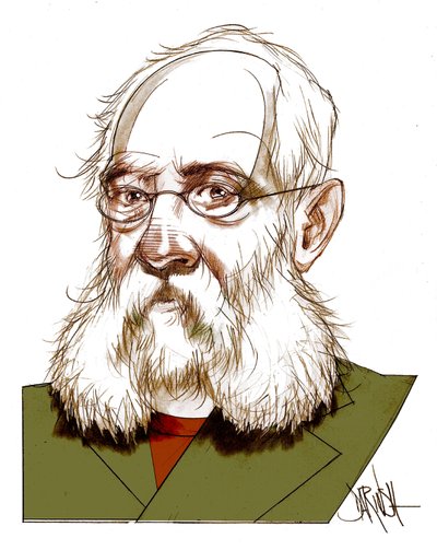 Ferdinand Petruccelli Of Gattina , 2016 (digitaalinen värikynäpiirros) tekijältä Dariush Radpour