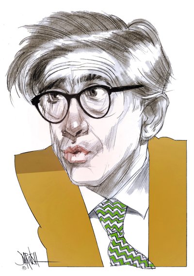 Franco Debenedetti (digitaalinen värikynäpiirustus) tekijältä Dariush Radpour