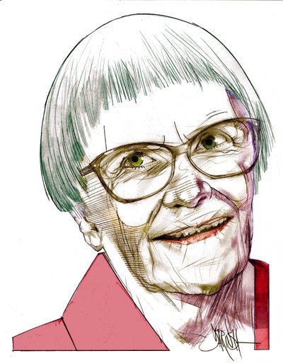 Harper Lee, 2022 (digitaalinen värikynäpiirros) tekijältä Dariush Radpour