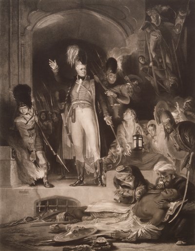 Sir David Baird löytää Tipu Sultanin ruumiin tekijältä David (after) Wilkie