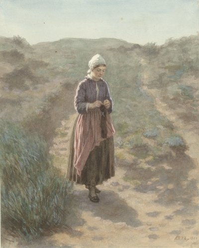 Dyyneillä Zandvoortissa tekijältä David Adolph Constant Artz