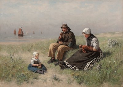 Hiekalla Scheveningenissä tekijältä David Adolph Constant Artz