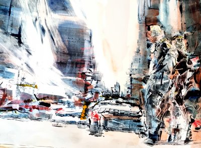 Abstrakti kaupunkikatu tekijältä David Antonides