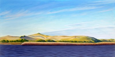 Maakuntaan saapuminen, 2013 (öljy kankaalle) tekijältä David Arsenault