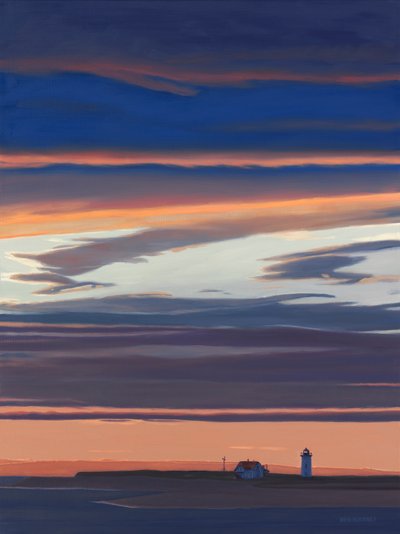 Race Point Finish, 2017 (öljy kankaalle) tekijältä David Arsenault