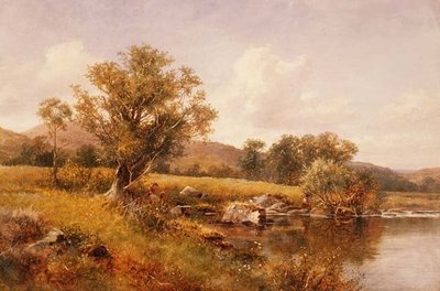 Llugwy-joen rannalla, Pohjois-Walesissa tekijältä David Bates