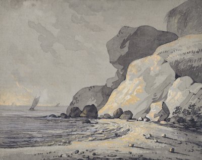 Rannikkokohtaus tekijältä David Cox