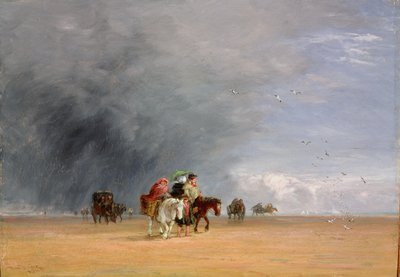 Crossing the Sands, 1848 tekijältä David Cox