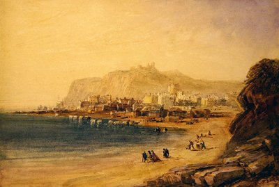 Dover (akvarelli paperille) tekijältä David Cox