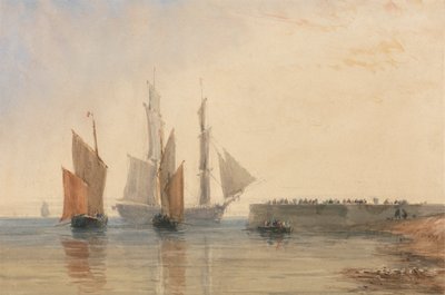 Entrada para Calais Harbourfinnish tekijältä David Cox